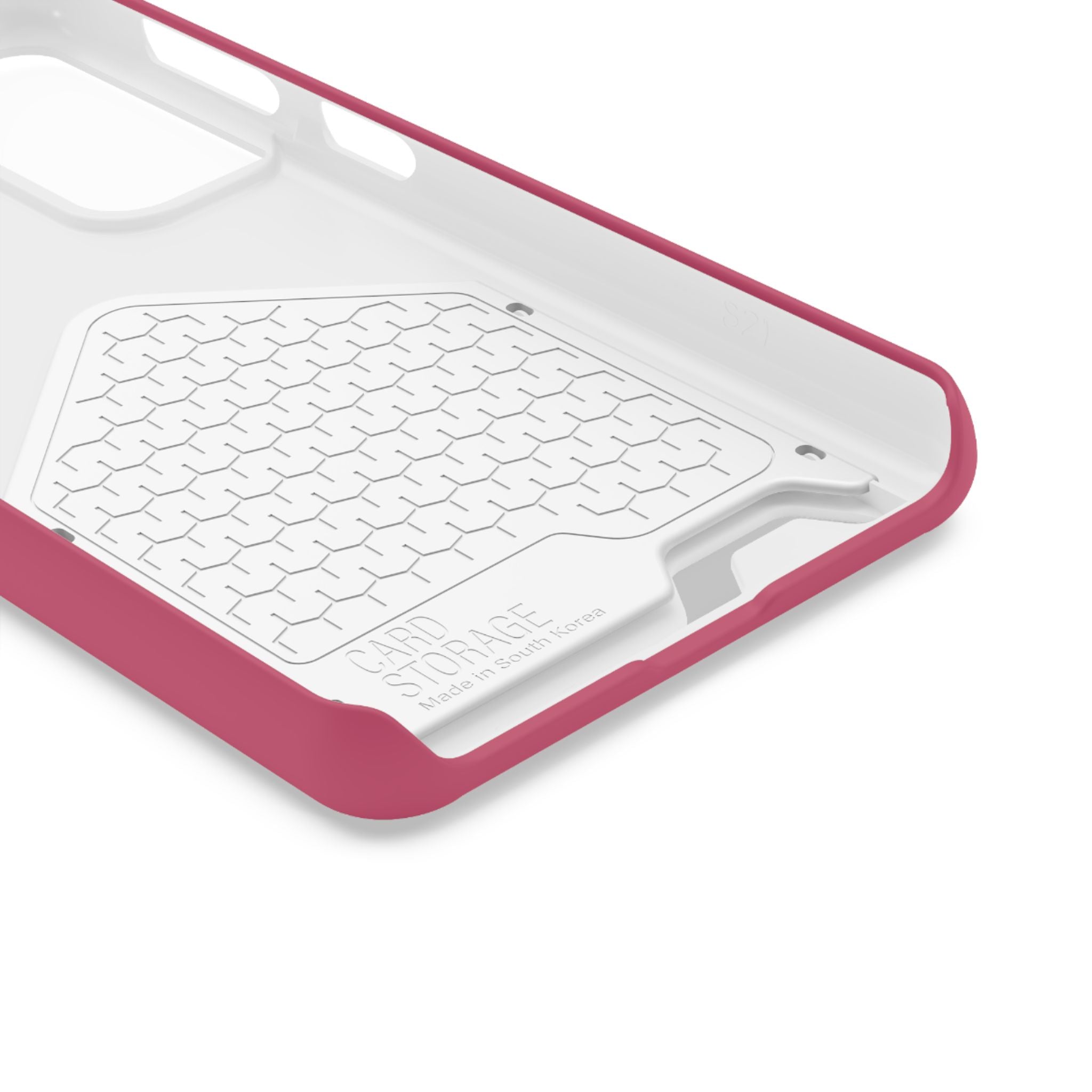 Raspberry Card Holder Phone Case