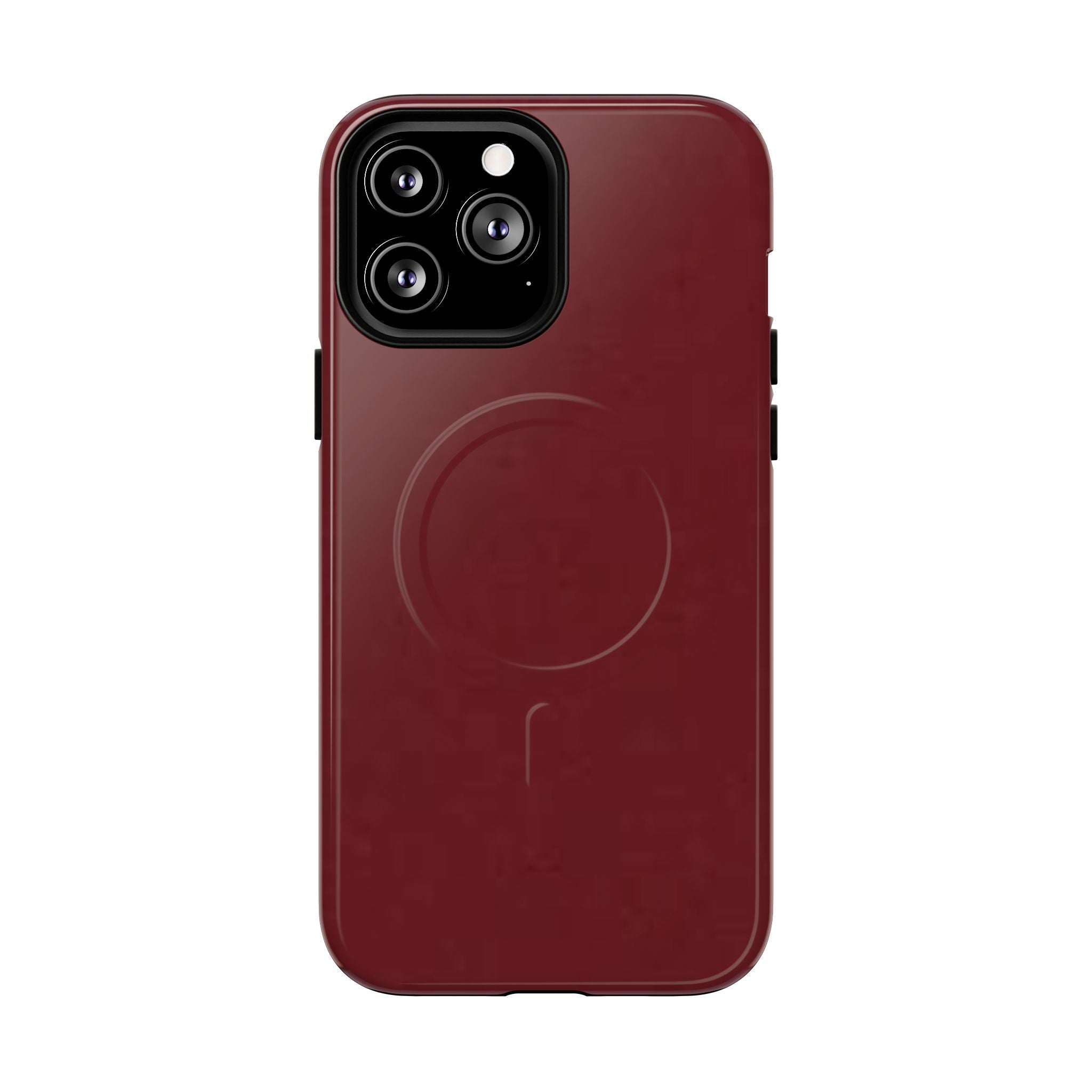 Dark Cherry MagSafe Protective Phone Case